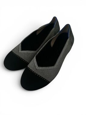 Rothy's Gray Mist Round Toe Ballet  Women’s Shoes Size US 11.5
